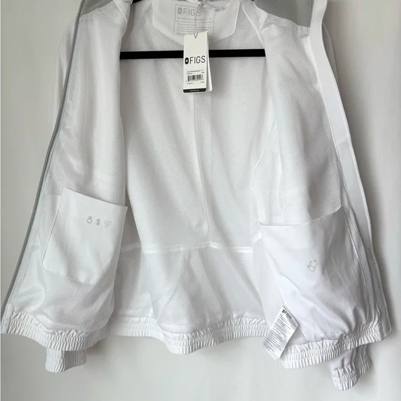 Figs White “Sydney” Scrub Jacket - Picture 5 of 6